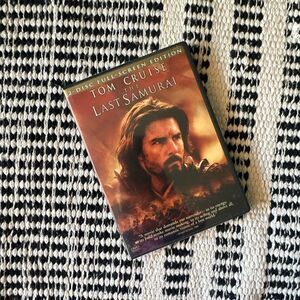 The last samurai DVD - Tom cruise